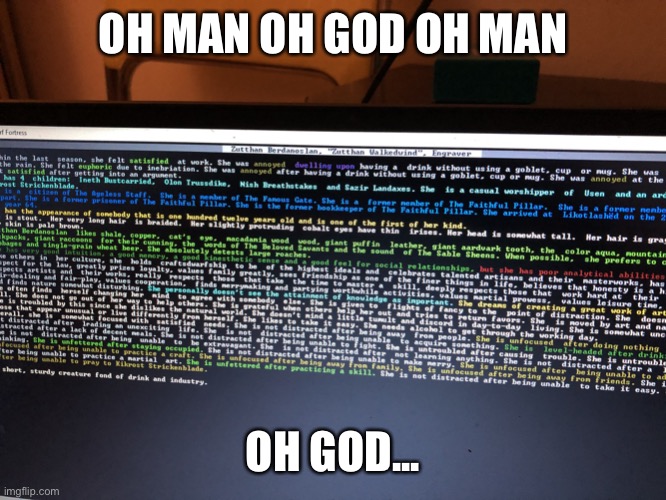 Oh man oh god | OH MAN OH GOD OH MAN; OH GOD... | image tagged in oh man oh god | made w/ Imgflip meme maker