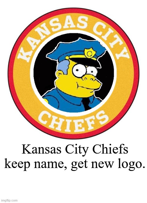 Kansas City Chiefs | Kansas City Chiefs keep name, get new logo. | image tagged in nfl,chiefs,politically correct | made w/ Imgflip meme maker