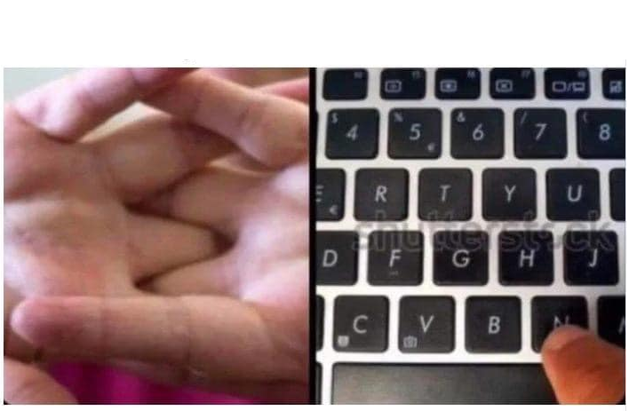 High Quality Typing n Blank Meme Template