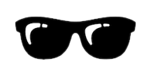 High Quality Cool sunglasses ( glasses ) Blank Meme Template