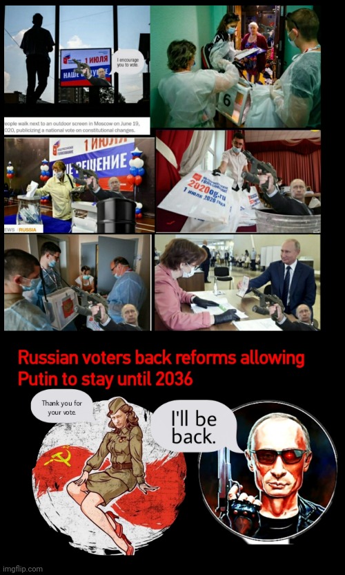 Russian Peoples Loves Their Pootin | image tagged in fraud,vote,tyrant,delusions of grandeur,mother russia | made w/ Imgflip meme maker