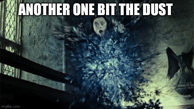 If you couldn't tell, bellatrix lestrange is my favorite character in hp | ANOTHER ONE BIT THE DUST | image tagged in another one bit the dust,i like bellatrix | made w/ Imgflip meme maker
