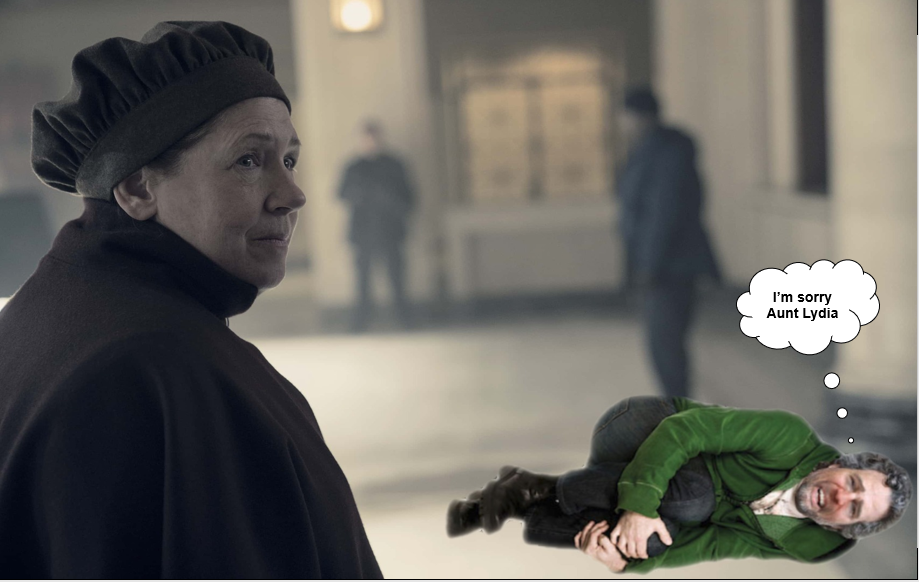 High Quality I'm Sorry Aunt Lydia Blank Meme Template