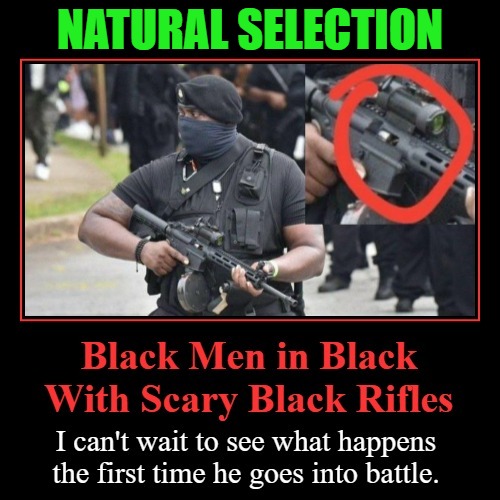 2 Members of NFAC Black Militia Injured After One Shoots Himself Accidentally | NATURAL SELECTION | image tagged in duhhh dumbass,never go full retard,full retard,reeeeeeeeeeeeeeeeeeeeee,death wish,suicide squad | made w/ Imgflip meme maker