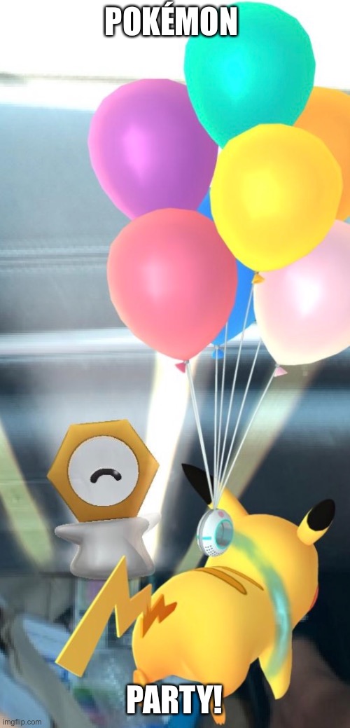 Pokémon party | POKÉMON; PARTY! | image tagged in pokemon,pokemon go,pikachu | made w/ Imgflip meme maker