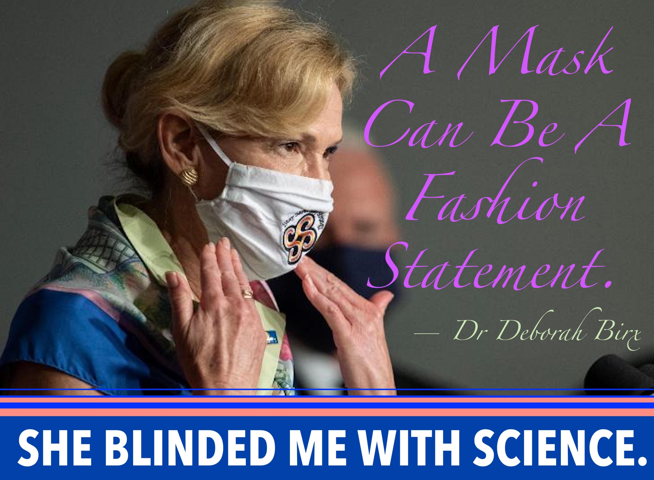 she blinded me with science Blank Meme Template