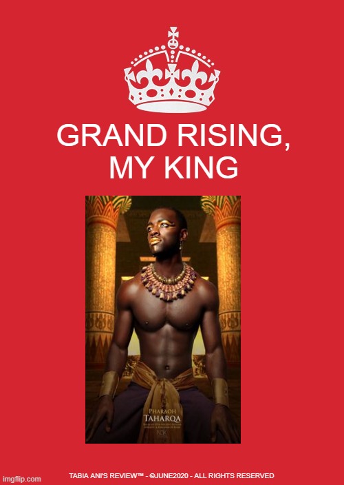 Grand Rising | GRAND RISING,
MY KING; TABIA ANI'S REVIEW™ - ©JUNE2020 - ALL RIGHTS RESERVED | image tagged in memes,keep calm and carry on red,rising of the shield hero | made w/ Imgflip meme maker