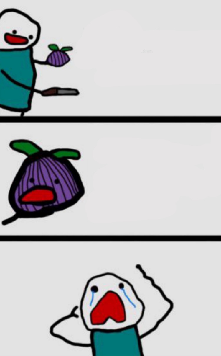 High Quality This onion won’t make me cry UPDATED Blank Meme Template