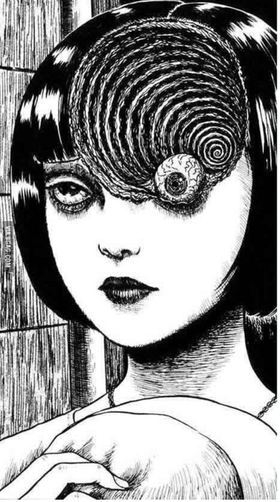 Junji Ito shit Blank Meme Template