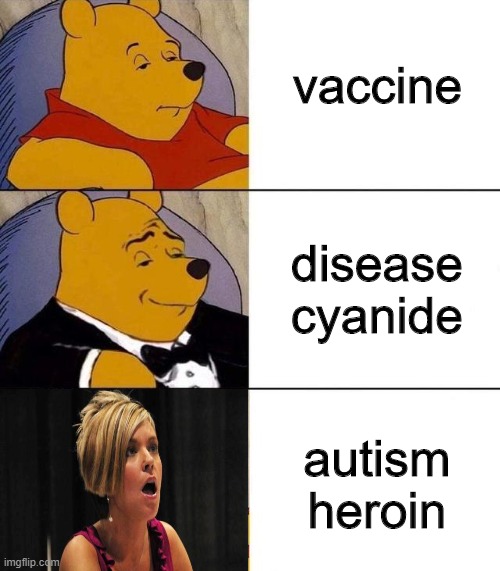 eat your vaccines kids | vaccine; disease cyanide; autism heroin | image tagged in best better blurst | made w/ Imgflip meme maker