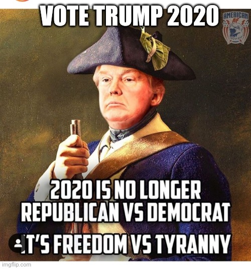 VOTE TRUMP 2020 | made w/ Imgflip meme maker
