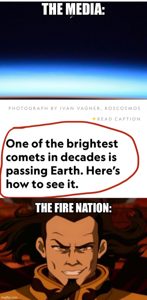 Then 2020 vanished when the world needed it most | THE MEDIA:; THE FIRE NATION: | image tagged in 2020,avatar the last airbender,memes,fun | made w/ Imgflip meme maker