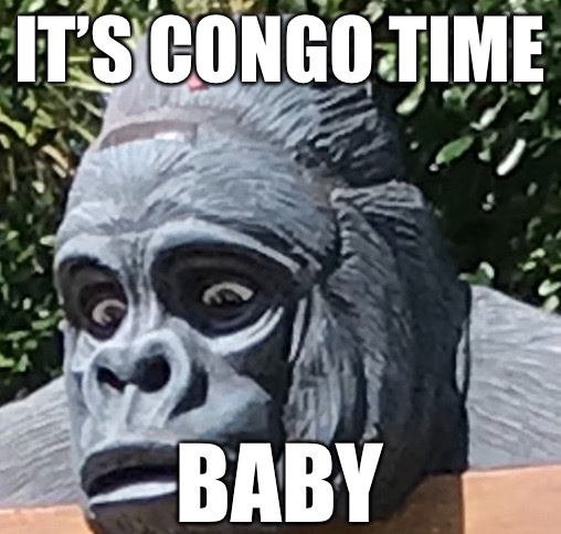 High Quality Congo Bongo Blank Meme Template