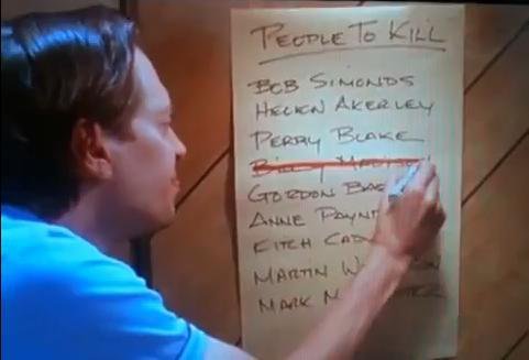Billy Madison-People to Kill List Blank Meme Template