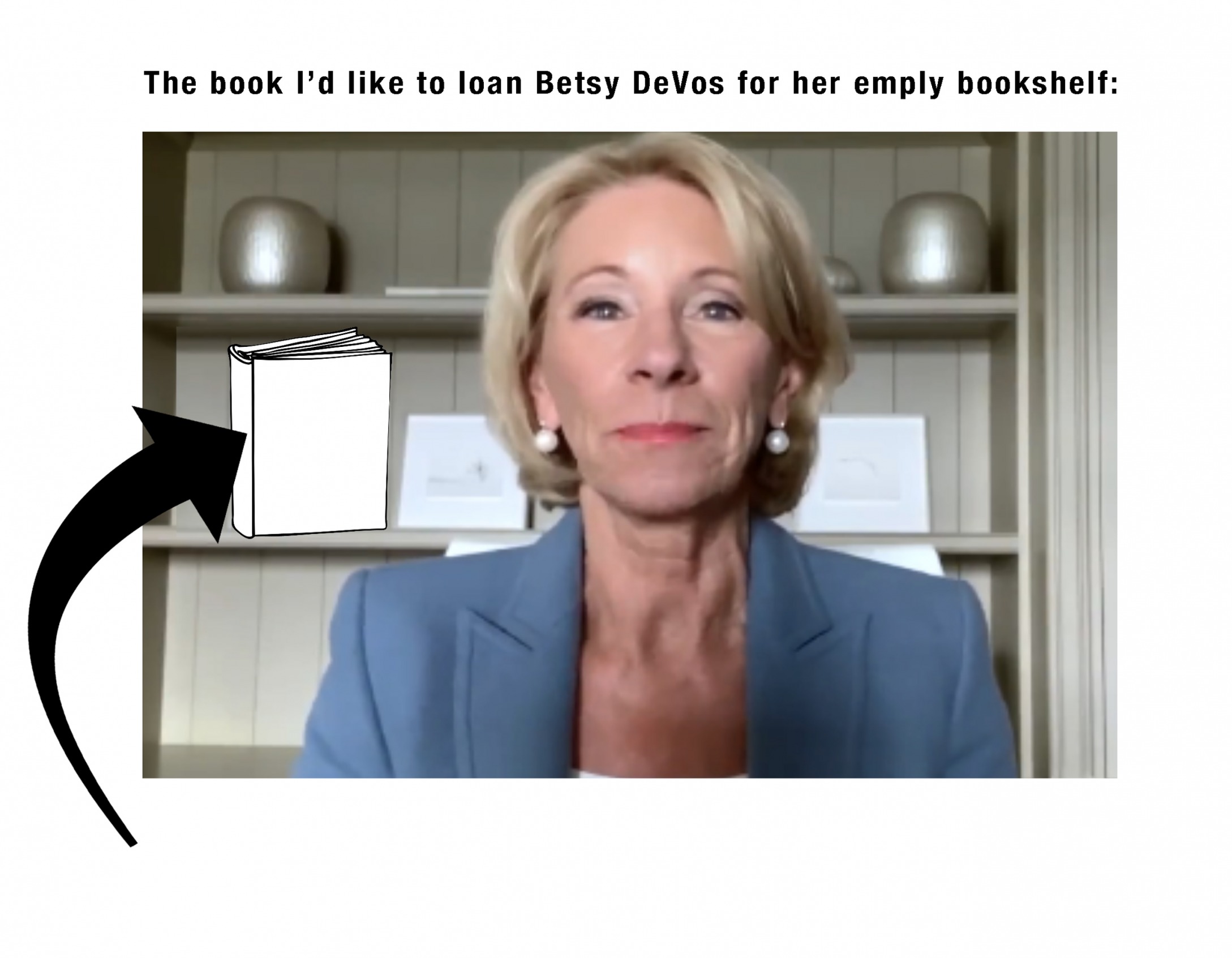 A Book for Betsy Blank Meme Template