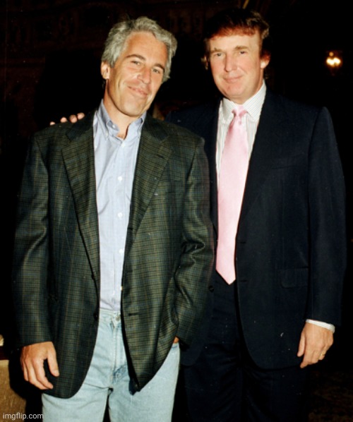 Trump and Epstein | image tagged in trump and epstein | made w/ Imgflip meme maker