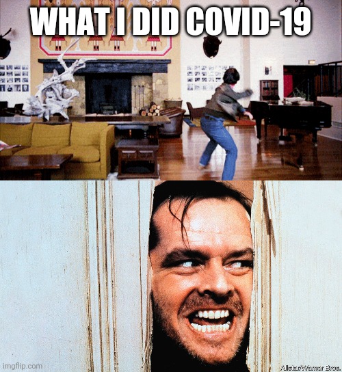 Covid-19 2020 | WHAT I DID COVID-19 | image tagged in hi | made w/ Imgflip meme maker