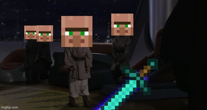 master Steve there are too many of them | image tagged in anakin kills younglings | made w/ Imgflip meme maker