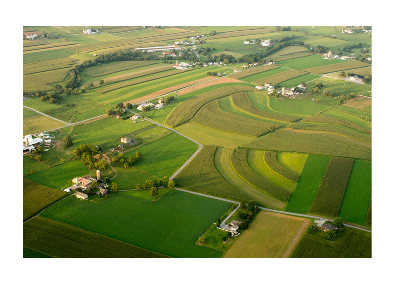 Farmland aerial Blank Meme Template