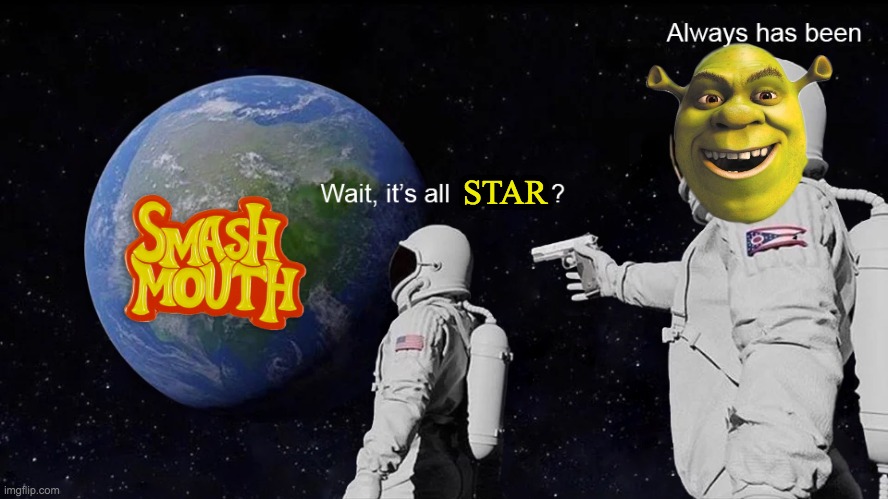 All 'star' has been | STAR | image tagged in wait its all | made w/ Imgflip meme maker
