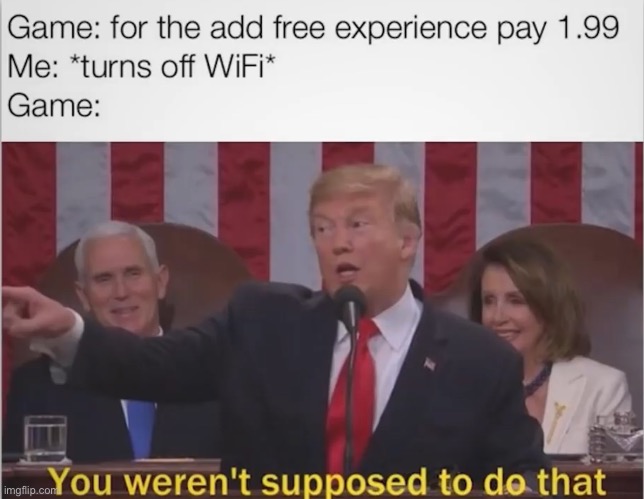 Everybody does this at this point | image tagged in funny,donald trump,awesome,video games | made w/ Imgflip meme maker