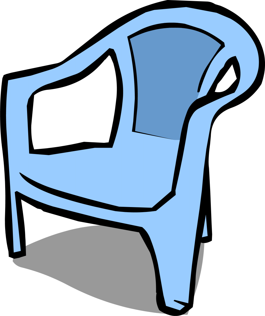 High Quality Blue chair Blank Meme Template