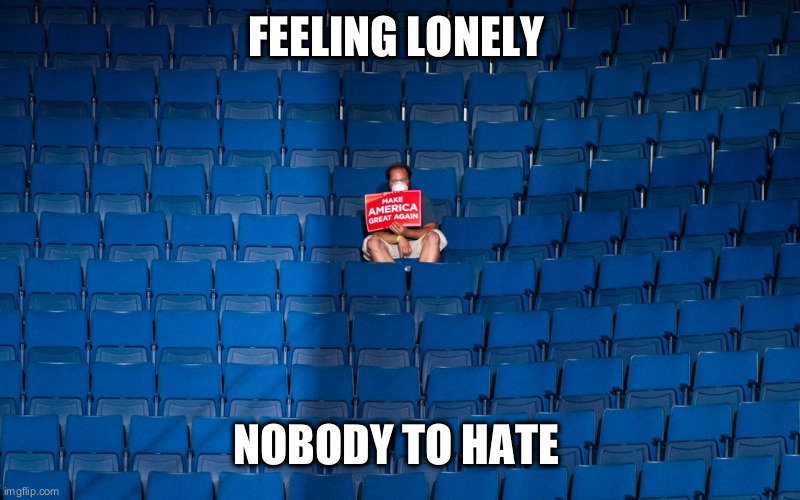 What's the matter, brown man bad? | FEELING LONELY; NOBODY TO HATE | image tagged in blue over,lonely man | made w/ Imgflip meme maker