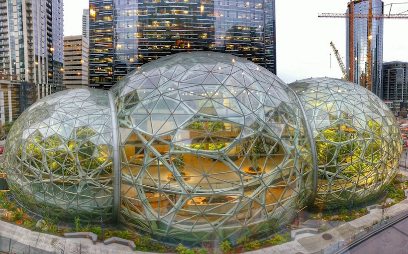 Amazon Spheres 2 Blank Meme Template