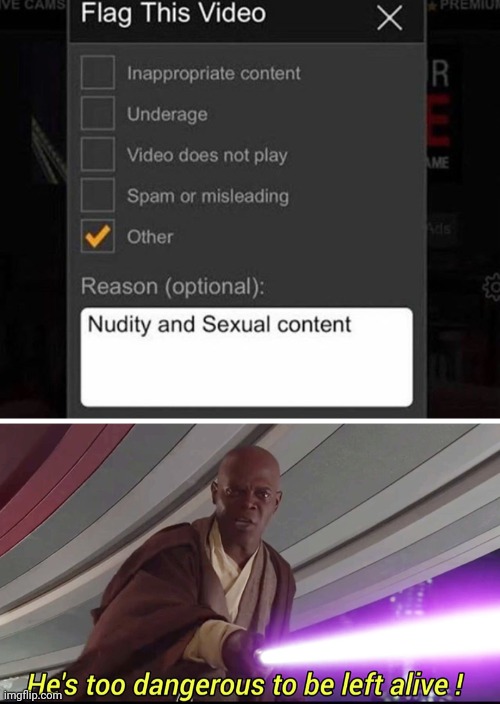 image tagged in he's too dangerous to be left alive | made w/ Imgflip meme maker