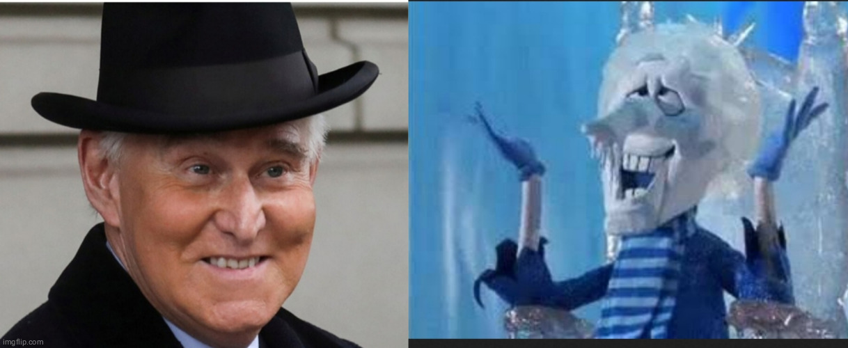 Roger Stone is really Mr. Freeze | image tagged in scumbag,roger stone | made w/ Imgflip meme maker