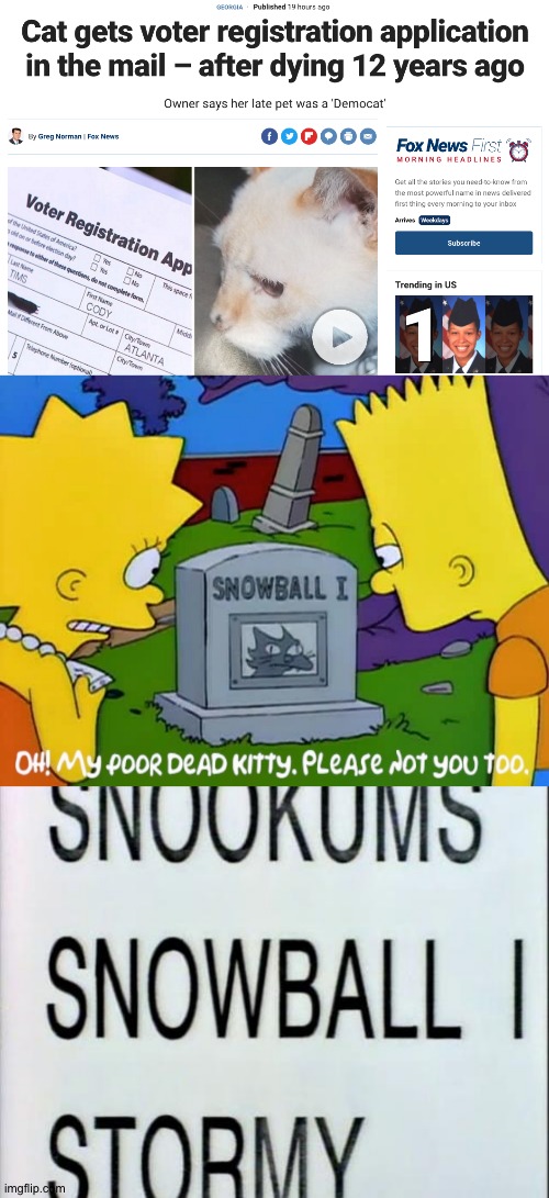 Once again, the Simpsons called it | image tagged in politics,political meme | made w/ Imgflip meme maker
