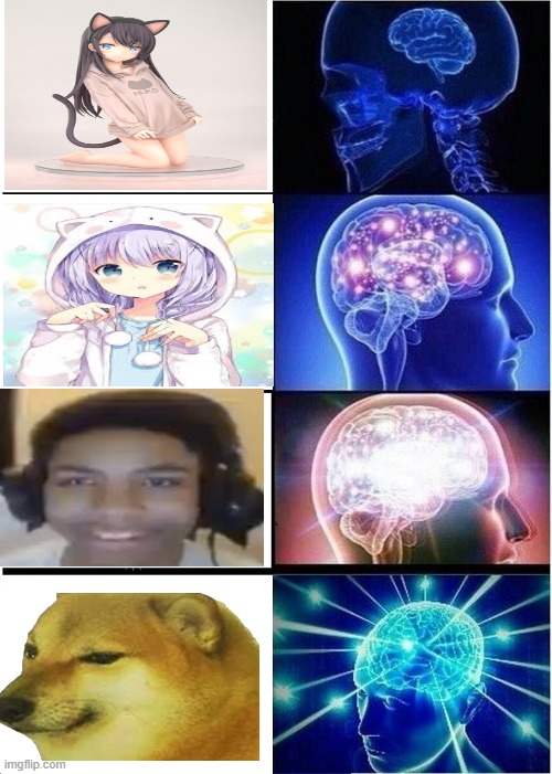 Top is ok Bottom is yessir | image tagged in memes,expanding brain | made w/ Imgflip meme maker