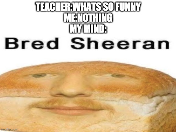 TEACHER:WHATS SO FUNNY
ME:NOTHING
MY MIND: | image tagged in my mind | made w/ Imgflip meme maker
