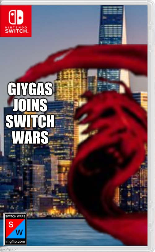 Don’t judge me for liking earthbound | GIYGAS JOINS SWITCH WARS | made w/ Imgflip meme maker
