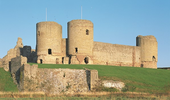 Rhuddlan castle Blank Meme Template