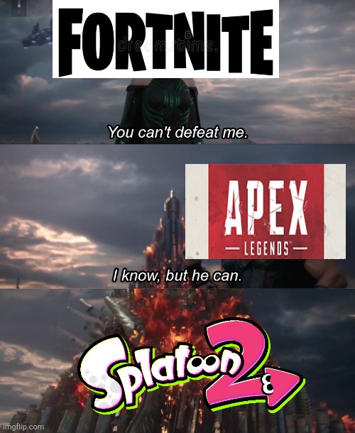 Splatoon is the best shooting game | image tagged in i know but he can | made w/ Imgflip meme maker