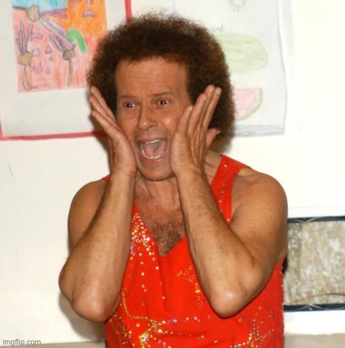 Richard Simmons | image tagged in richard simmons | made w/ Imgflip meme maker