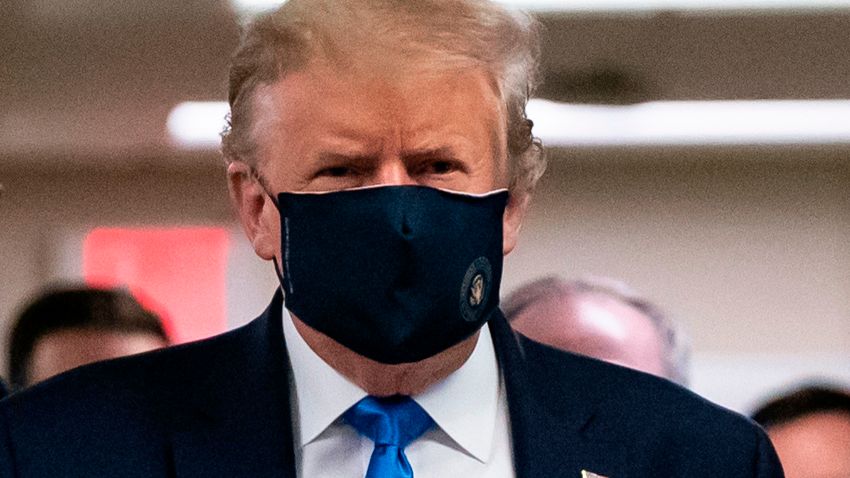 Trump mask Blank Meme Template