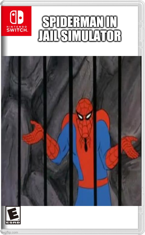 SPIDERMAN IN JAIL SIMULATOR | made w/ Imgflip meme maker