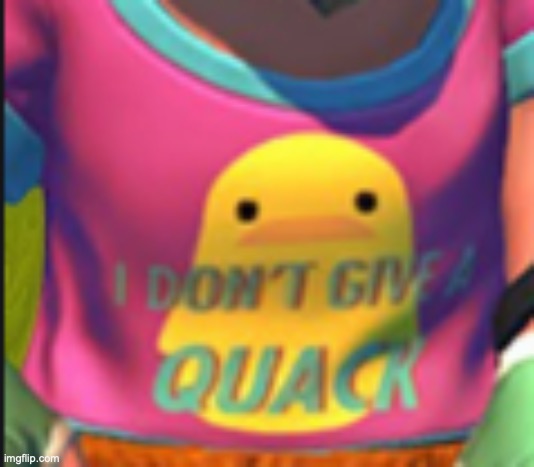 image tagged in i dont give a quack | made w/ Imgflip meme maker