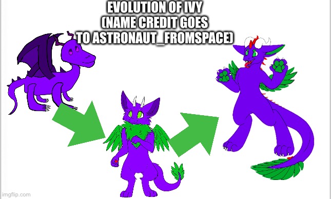 Yep | EVOLUTION OF IVY (NAME CREDIT GOES TO ASTRONAUT_FROMSPACE) | image tagged in white background | made w/ Imgflip meme maker