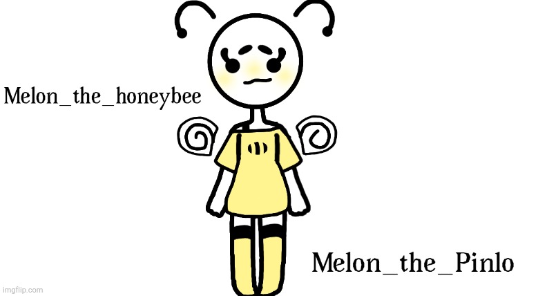 Gift for Melon | image tagged in fanart,friend art | made w/ Imgflip meme maker