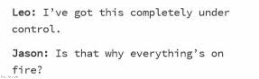 made w/ Imgflip meme maker