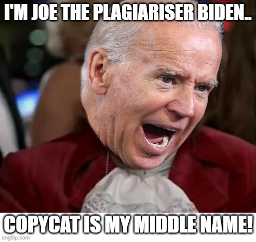 Allow myself to introduce... myself. My name is Joe Copycat Biden and I have a little known son from Haiti named Xerox. | I'M JOE THE PLAGIARISER BIDEN.. COPYCAT IS MY MIDDLE NAME! | image tagged in austin powers,biden the plagiarizer,xerox biden,copycat,build back better,better get a new slogan | made w/ Imgflip meme maker