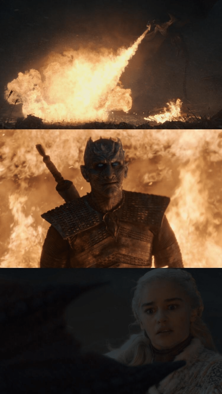 High Quality GAME OF THRONES FIRE MEME Blank Meme Template
