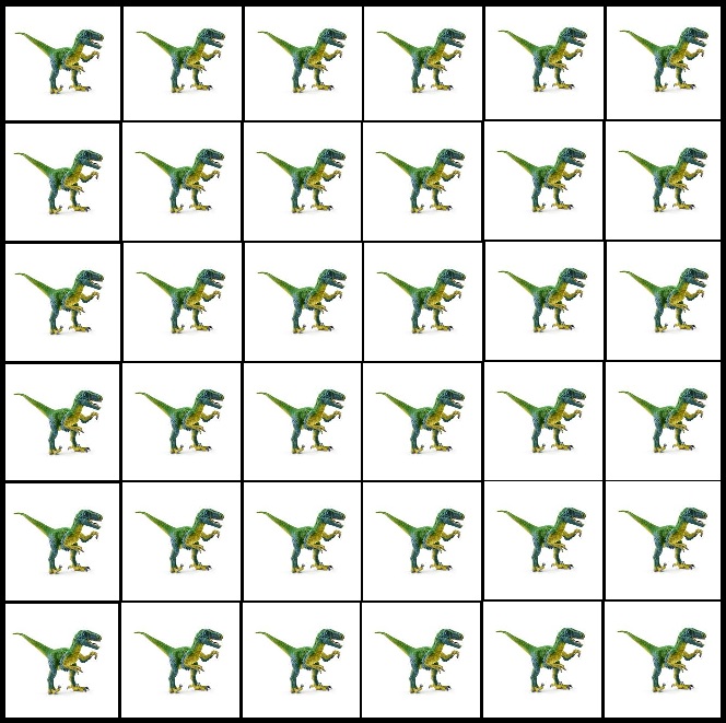 raptor 6x6 Blank Meme Template