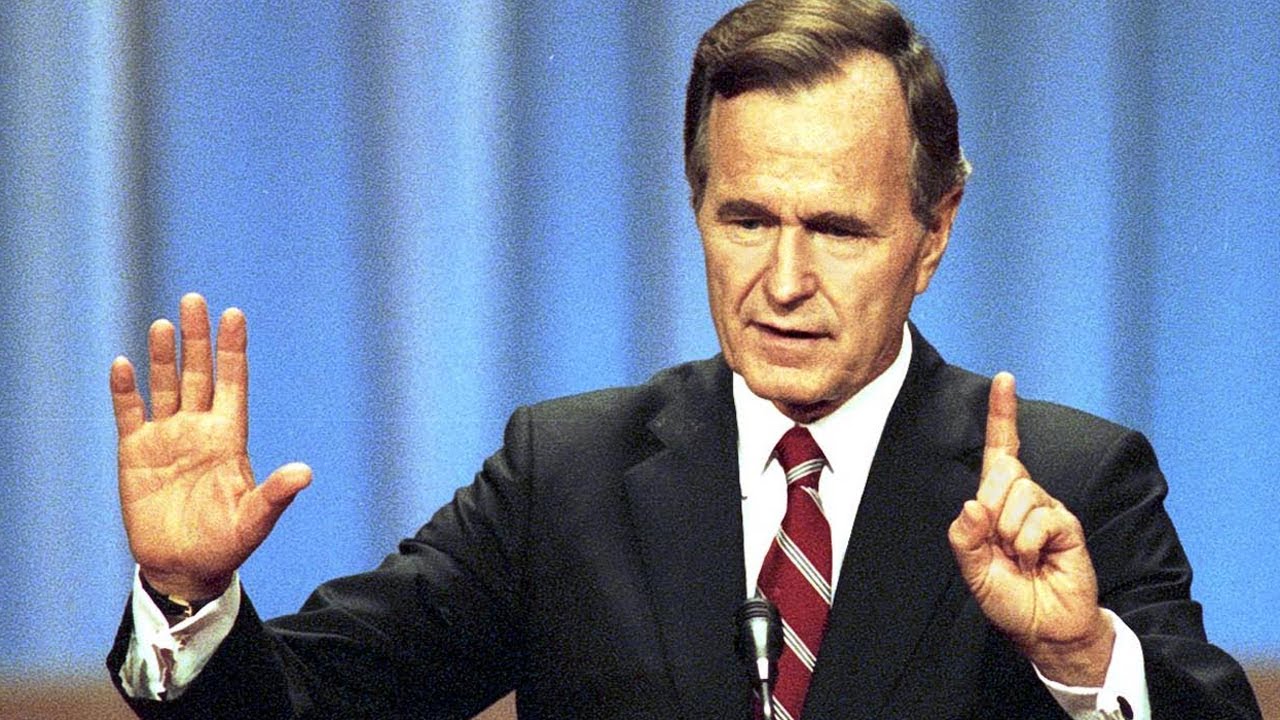 George H W Bush Blank Meme Template