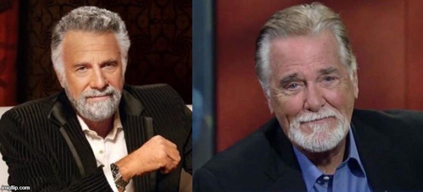 Dos Equis guy vs Chuck Woolery Blank Meme Template