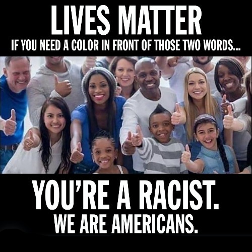 If you need a color in front of those two words, you're a RACIST! | image tagged in racist,racism,racists,al sharpton racist,black racism,liberal hypocrisy | made w/ Imgflip meme maker