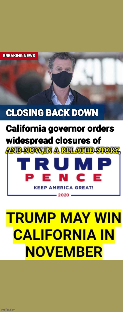 Keep on closing Dem.Fools! | AND NOW,IN A RELATED STORY, | image tagged in liberal logic,dumbass,stupid liberals | made w/ Imgflip meme maker